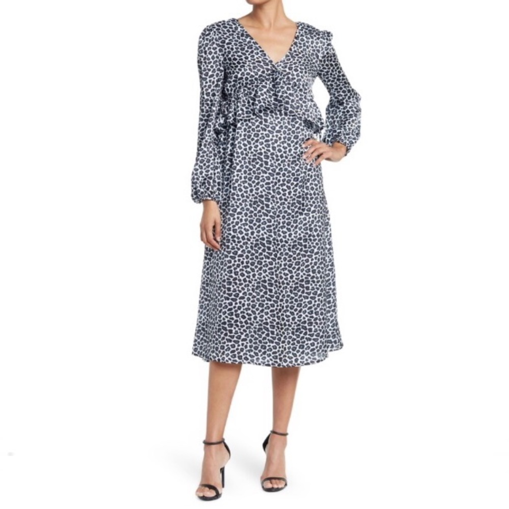 One One Six Ruffle Maxi Layered Dress